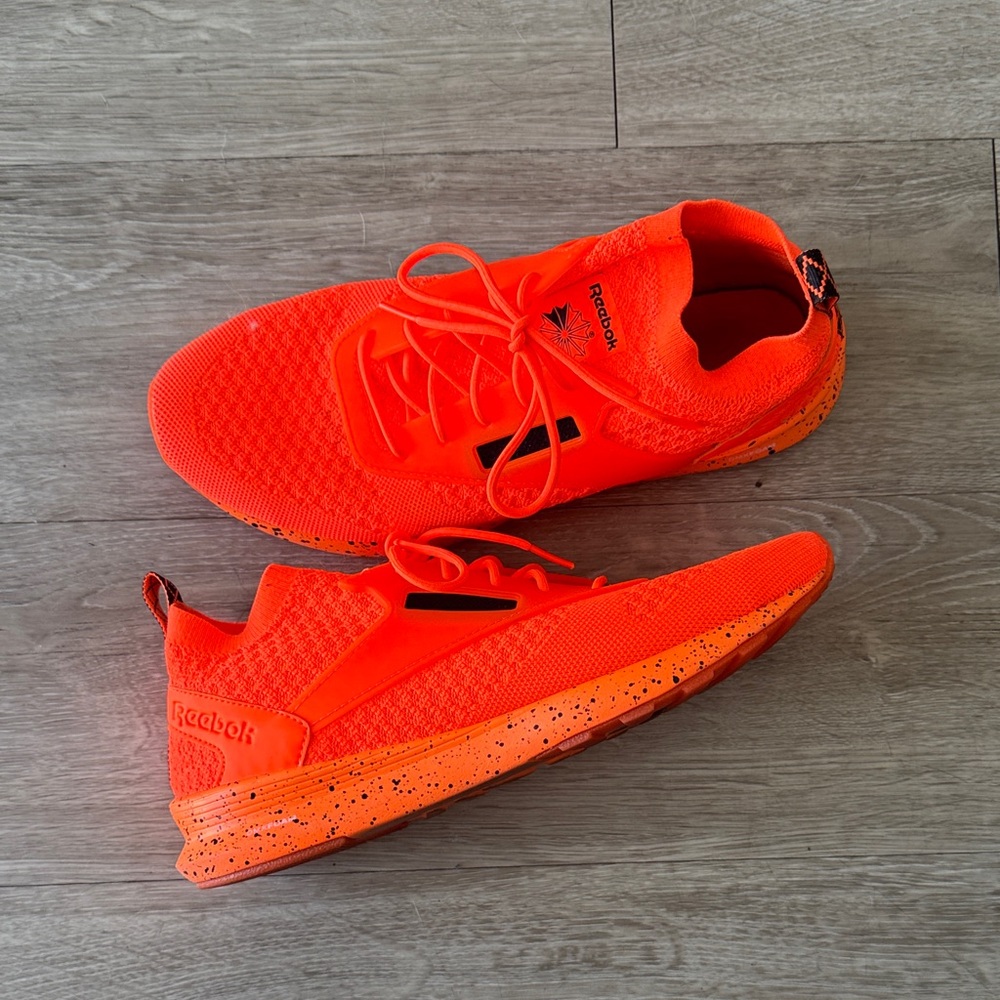 Reebok Bright Orange Running Shoes